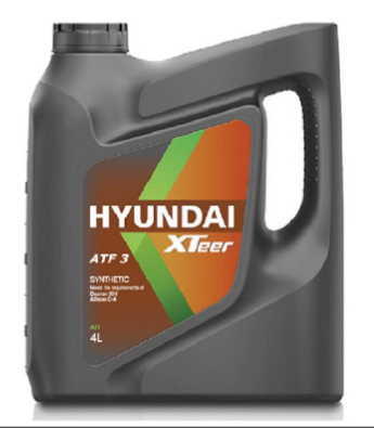 Масло трансмиссионное "HYUNDAI XTEER ATF"  4л