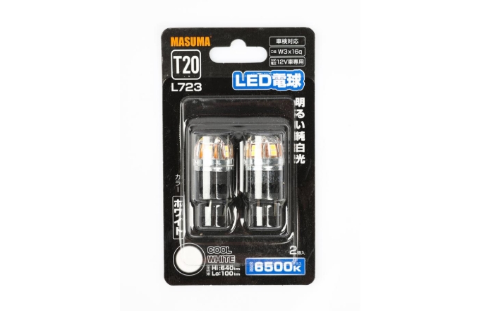 Лампа подсветки "MASUMA" светодиодная T20 12V 21/5W SMD L723