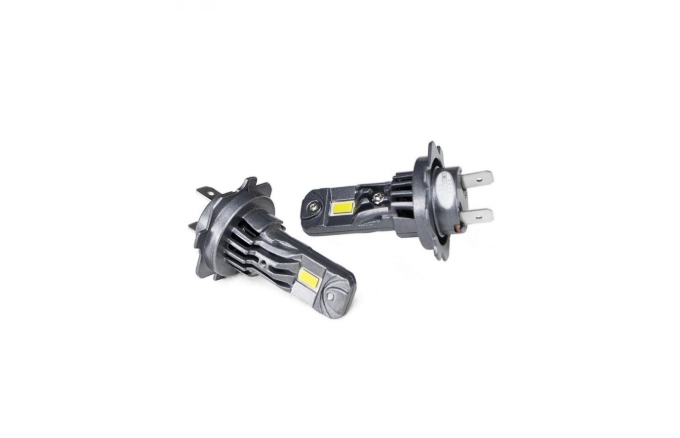Лампа подсветки "RU ZOOM" светодиодная H7 12V 30W 6500К 3000LM белый (2 шт)
