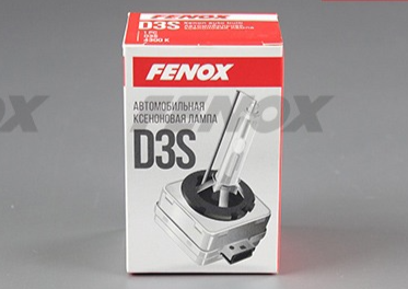 Лампа подсветки "FENOX" ксеноновая D3S 4300 K BX1400