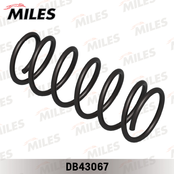 Пружины подвески "MILES" задние (2шт) HYUNDAI ACCENT DB43067