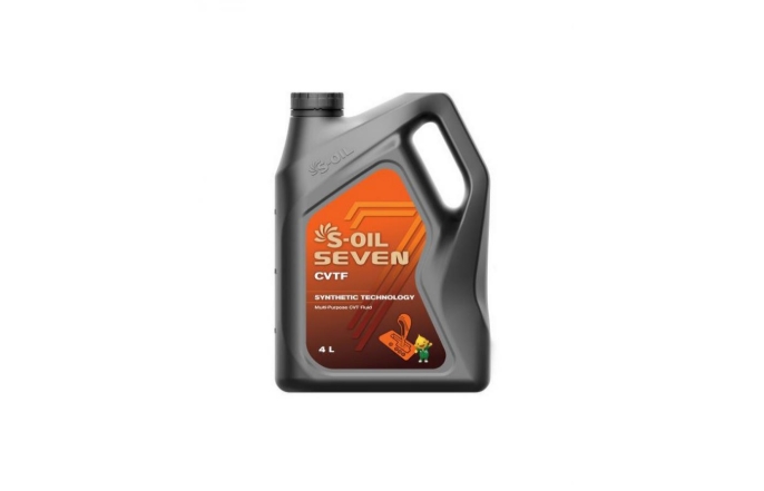 Масло трансмиссионное "S-OIL" синтетическое CVTF 4л