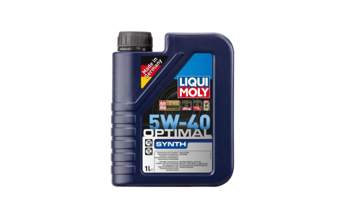 Масло моторное "LIQUI MOLY" синтетическое OPTIMAL SYNTH SN/CF A3/B4 5W-40 1л