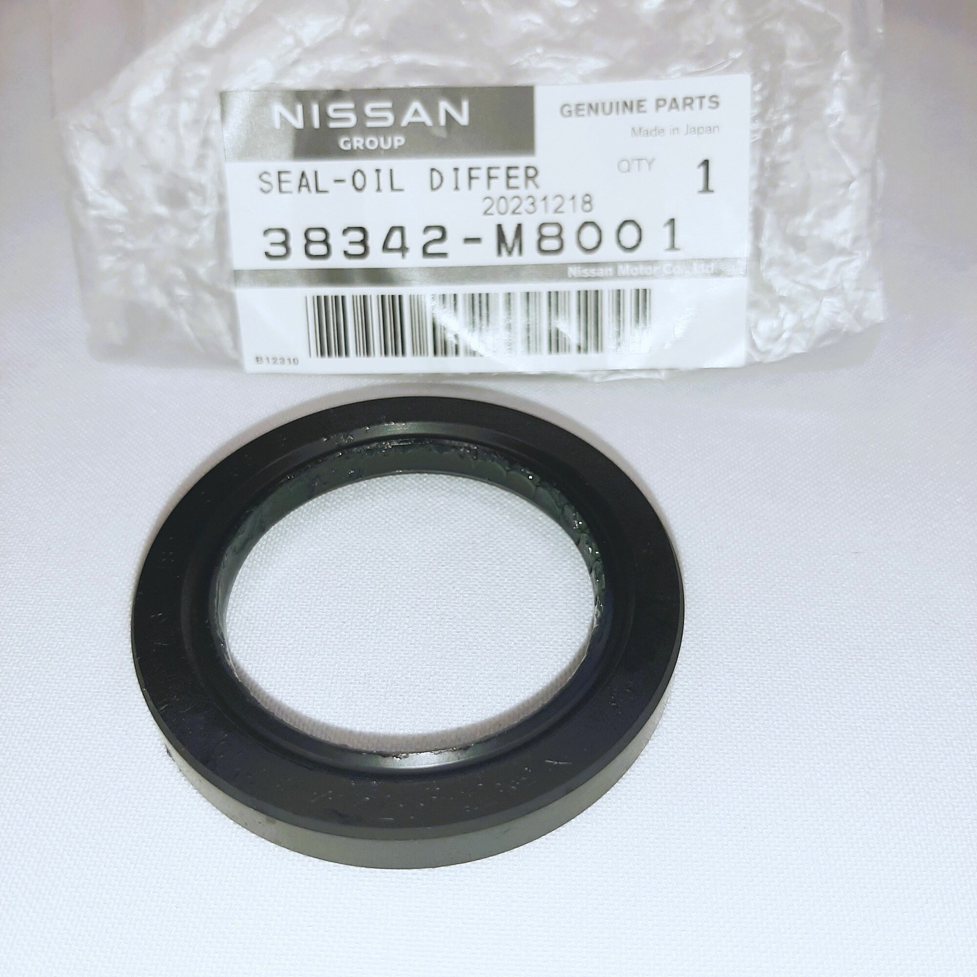 Сальник привода "NISSAN" NISSAN ALMERA 40х56х8 38342-M8001