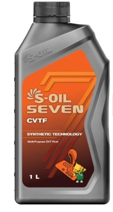 Масло трансмиссионное "S-OIL" синтетическое CVTF 1л