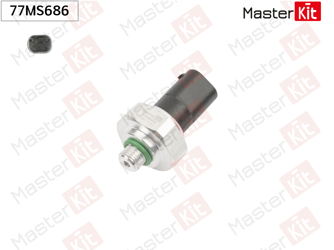 Датчик давления кондиционера "MASTER KIT" MERCEDES 77MS686
