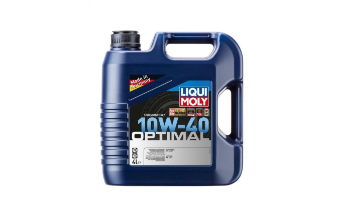 Масло моторное "LIQUI MOLY" полусинтетическое OPRIMAL SL/CF A3/B3 10W-40 4л