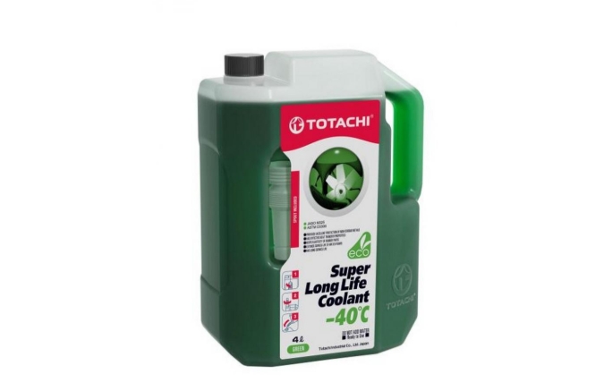 Антифриз "TOTACHI" SUPER LONG LIFE COOLANT -40 зеленый 4кг