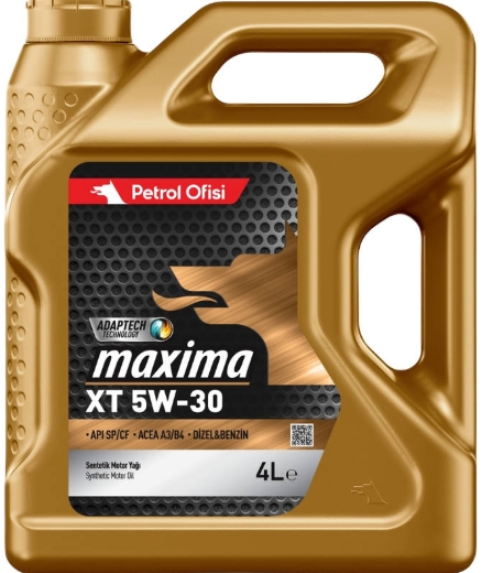 Масло моторное "PETROL" синтетическое MAXIMA XT API SP/CF 5W-30 4л