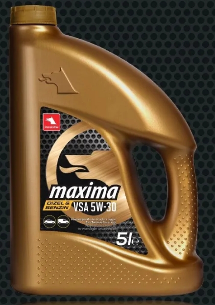 Масло моторное "PETROL" синтетическое MAXIMA VSA API SN ACEA C3 5W-30 5л