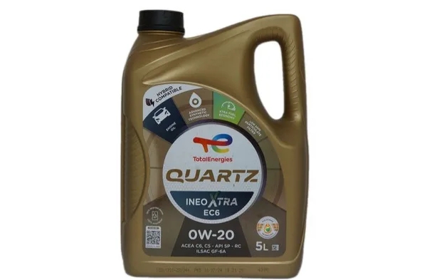 Масло моторное "QUARTIZ" синтетическое INEO XTRA EC6 ACEA C6/C5 API SP/RC 0W-20 5л