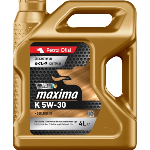 Масло моторное "PETROL" синтетическое MAXIMA K API SP/CF ACEA C2/C3 5W-30 4л