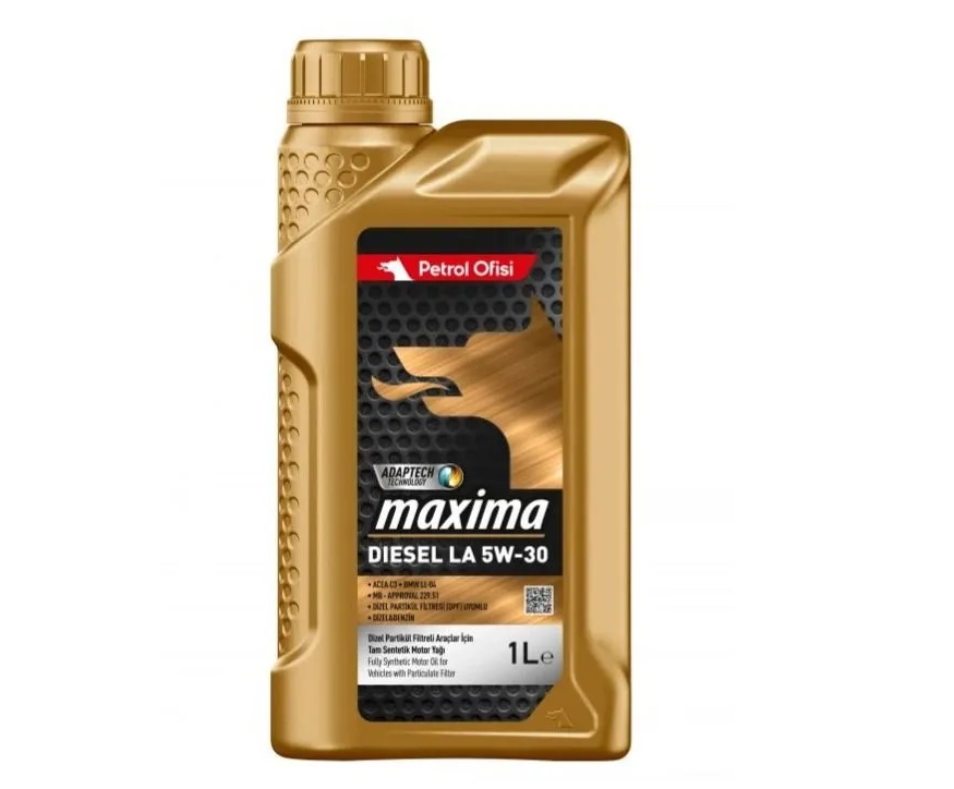 Масло моторное "PETROL" синтетическое MAXIMA DIESEL LA API SN/CF ACEA C3 5w30 1л