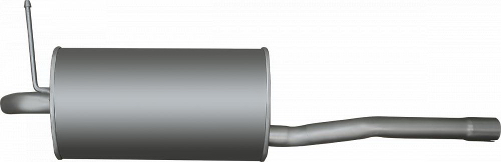 Глушитель"АВТОГЛУШИТЕЛЬ" LADA LARGUS/RENAULT AK200100770R