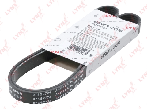 Ремень приводной "LYNX" поликлиновый 6PK1255