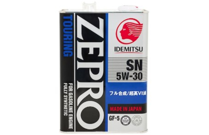 Масло моторное "IDEMITSU"синтетическое ZEPRO TOURING SN 5W-30 4л