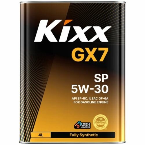 Масло моторное "KIXX" синтетическое GX7 SP GF-6A 5W-30 4л