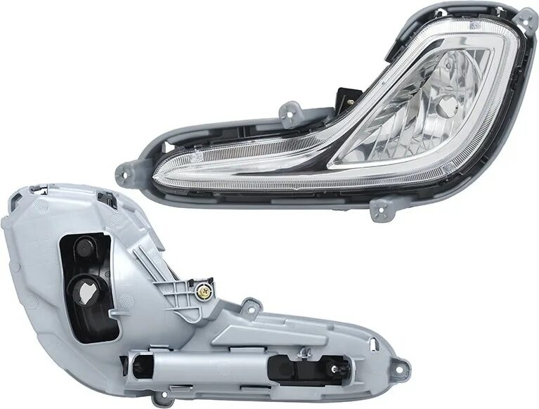 Фара противотуманная "SAT" левая HYUNDAI SOLARIS 2010-2014 ST22120S1LUER