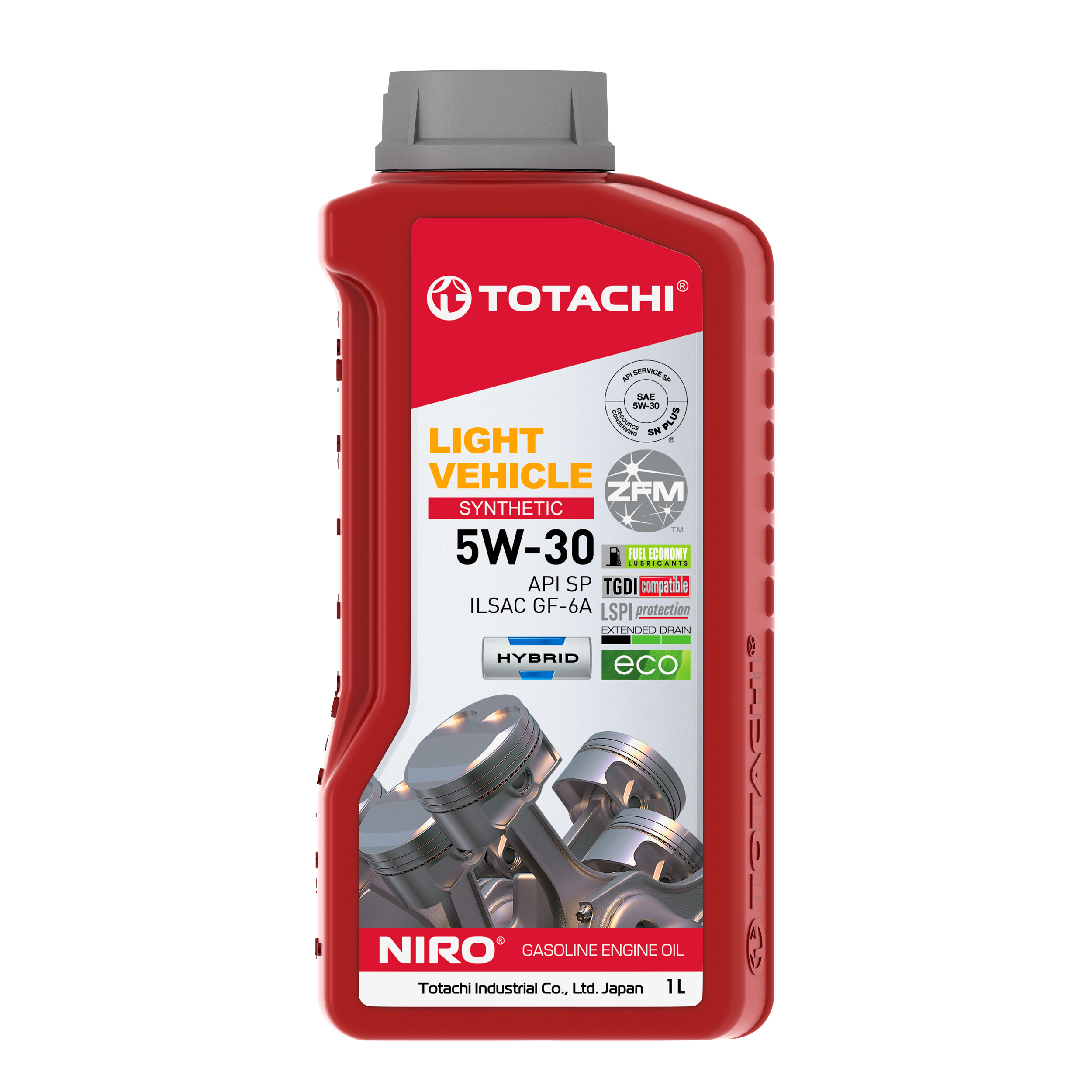Масло моторное "TOTACHI" синтетическое LIGHT VEHICLE SN 5W-30 1л