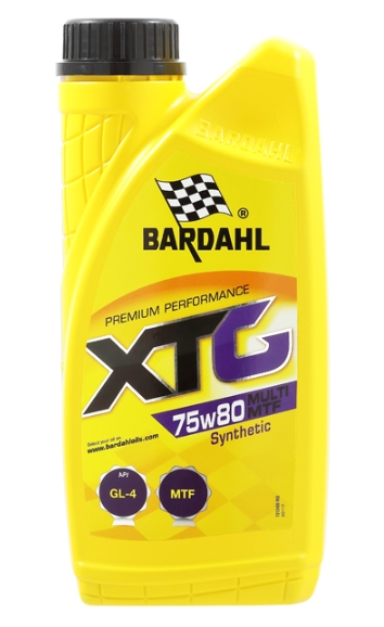 Масло трансмиссионное "BARDAHL" синтетическое XTG MTF 75w80 1л
