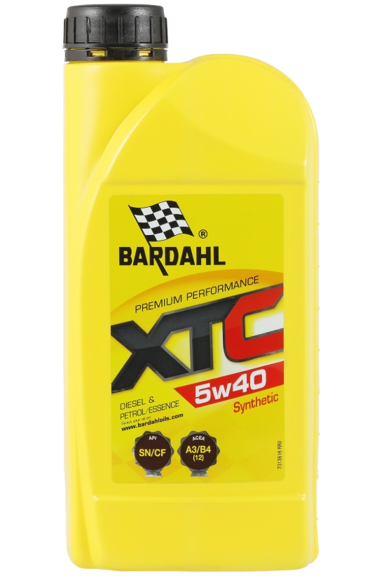 Масло моторное "BARDAHL" синтетическое XTC SN/CF 5W-40 1л