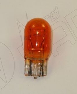 Лампа подсветки "МАЯК" W21/5W 12V 21/5W желтая 61215бцORANGE