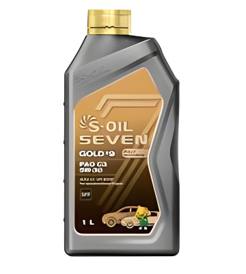 Масло моторное "S-OIL" 7 GOLD #9 PAO C3 ACEA A3/B4, API SN/CF(P1x12) 5W-30