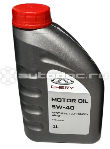 Масло моторное "CHERY" синтетическое OIL SP SN/CF A3/B4 5W-40 1л
