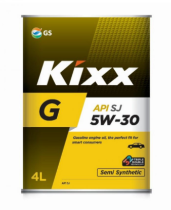 Масло моторное "KIXX" полусинтетическое G API SJ 5W-30 4л