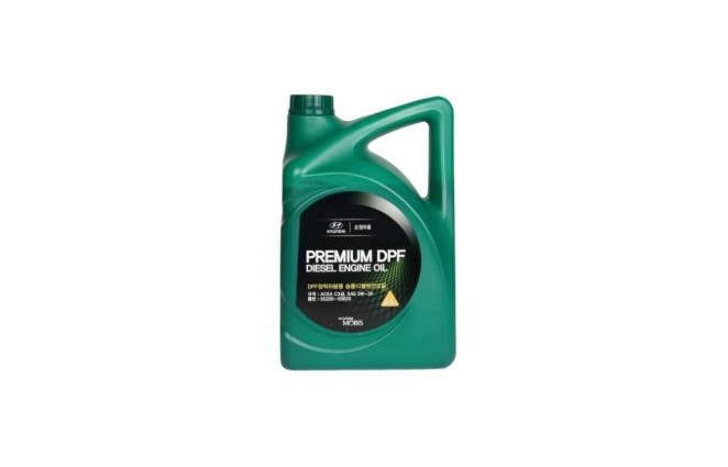 Масло моторное "HYUNDAI/KIA" синтетическое Premium DPF DIESEL C3 5W-30 6л