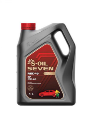 Масло моторное "S-OIL" синтетическое RED#9 SP 5W-40 4л