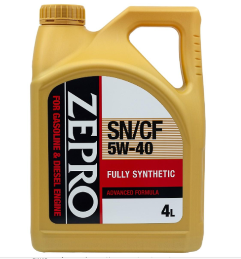 Масло моторное "IDEMITSU" синтетическое ZEPRO GASOLINE & DIESEL 5W-40 SN/CF 4 л 30011333-004