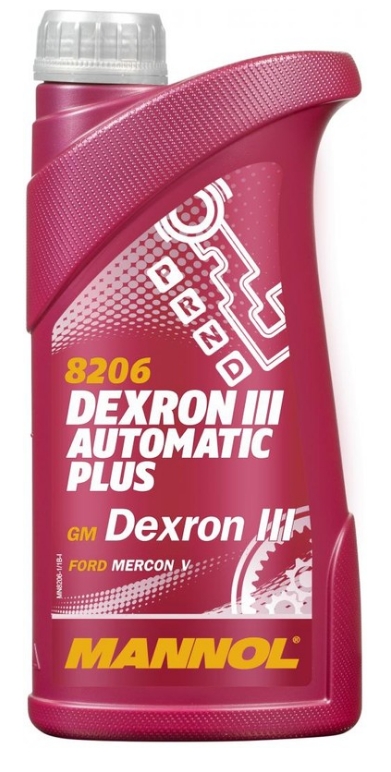 Масло трансмиссионное "MANNOL" синтетическое ATF DEXRON 3 1л