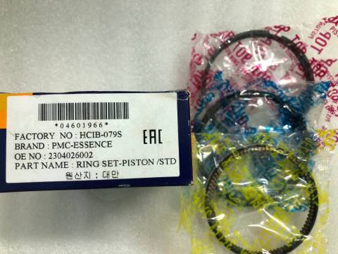 Кольца поршневые "PARTS MALL" STD HYUNDAI/KIA HCIB-079S