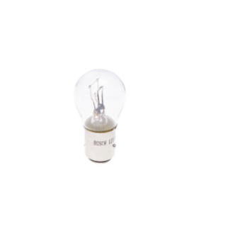 Лампа подсветки "BOSCH" 2-х конт. прямой цоколь P21/5W 12V 21/5W 1987302202