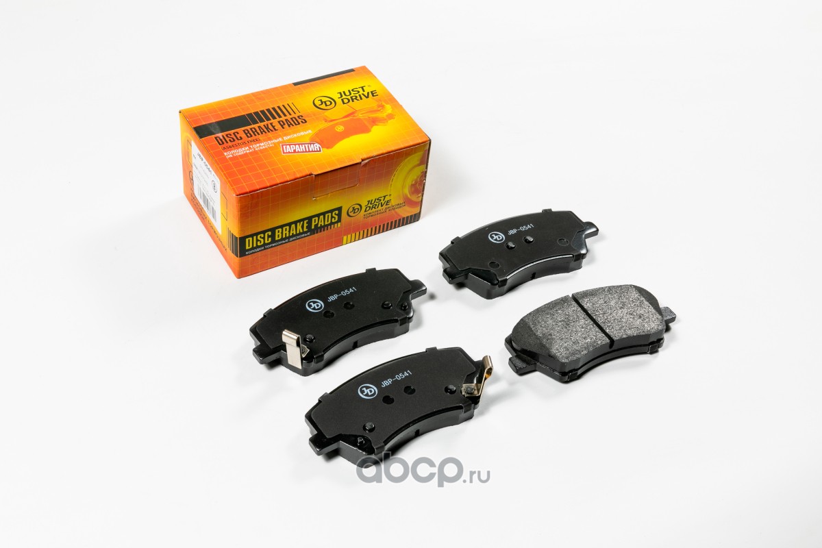 Колодки тормозные "JUST DRIVE" передние дисковые HYUNDAI ELANTRA/AVANTE JBP0541
