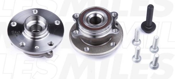 Ступица колеса "MILES" передняя с подшипником AUDI A3/VW Golf,Passat DB83003