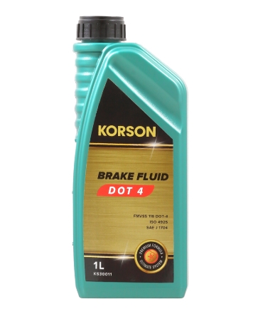 Тормозная жидкость "KORSON" DOT4 1л