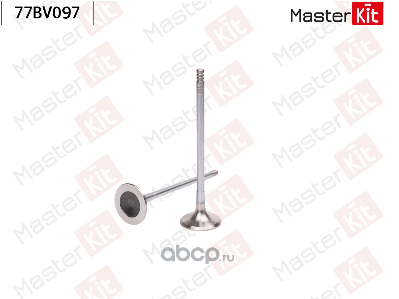 Клапан выпускной "MASTER KIT" (2шт) OPEL 77BV097