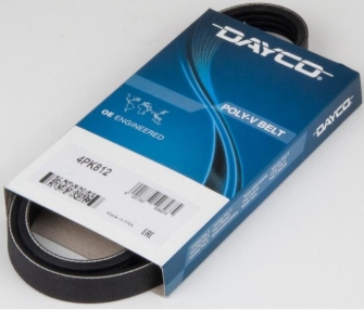 Ремень приводной "DAYCO" поликлиновый 4PK812