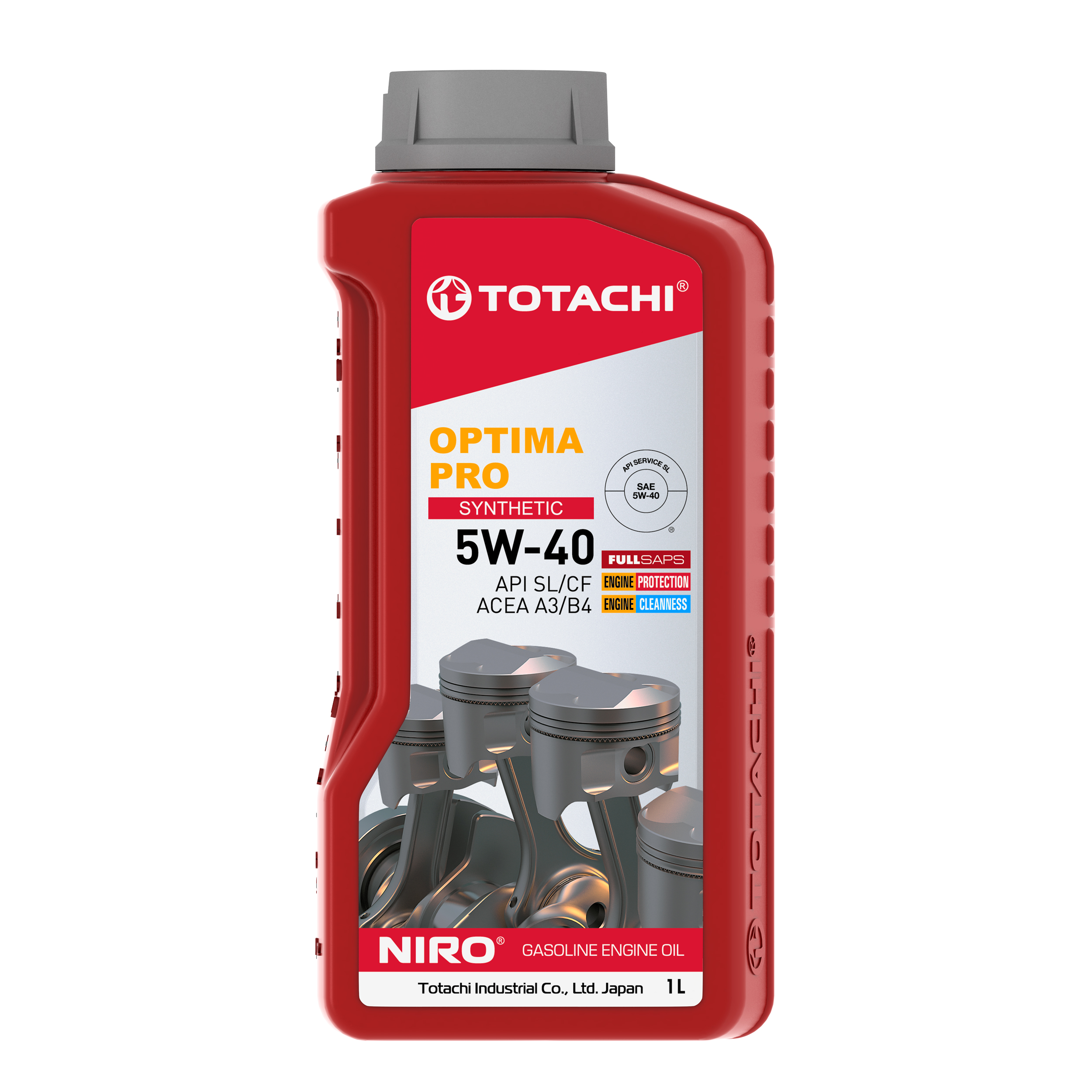 Масло моторное "TOTACHI" синтетическое OPTIMA PRO SL/CF 5W-40 1л