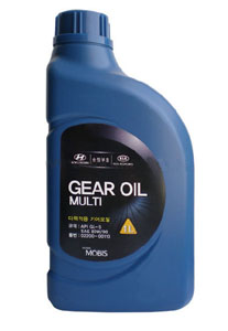 Масло трансмиссионное "HYUNDAI/KIA" минеральное Gear Oil Multi 80W-90 1л