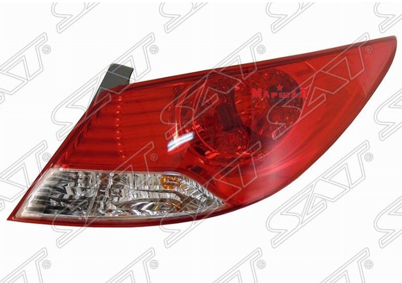 Фонарь "SAT" задний правй HYUNDAI SOLARIS ST-221-19S1R