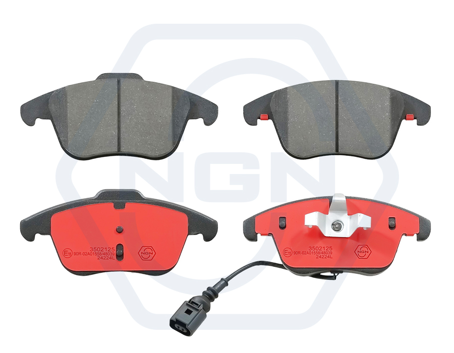 Колодки тормозные "NGN" передние дисковые VW/AUDI/SKODA 3502125