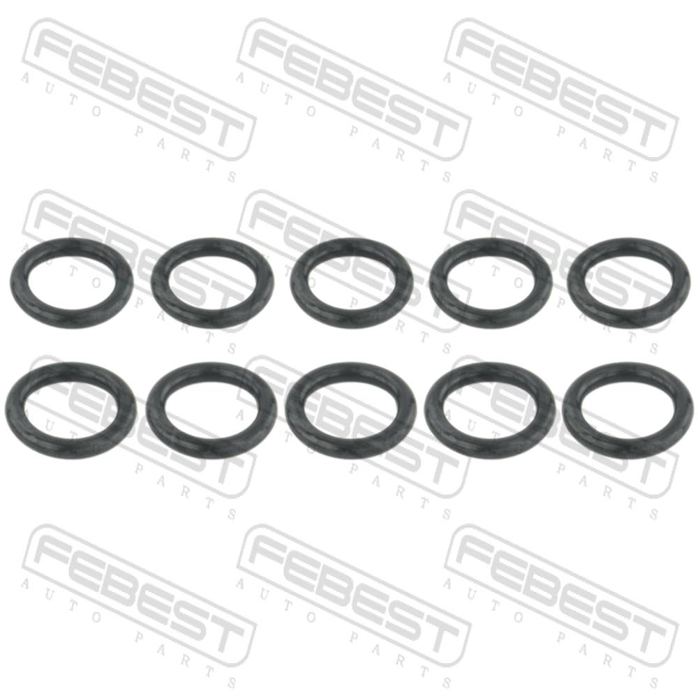 Кольцо уплотнительное "FEBEST" трубки кондиционера RINGAH-023-PCS10