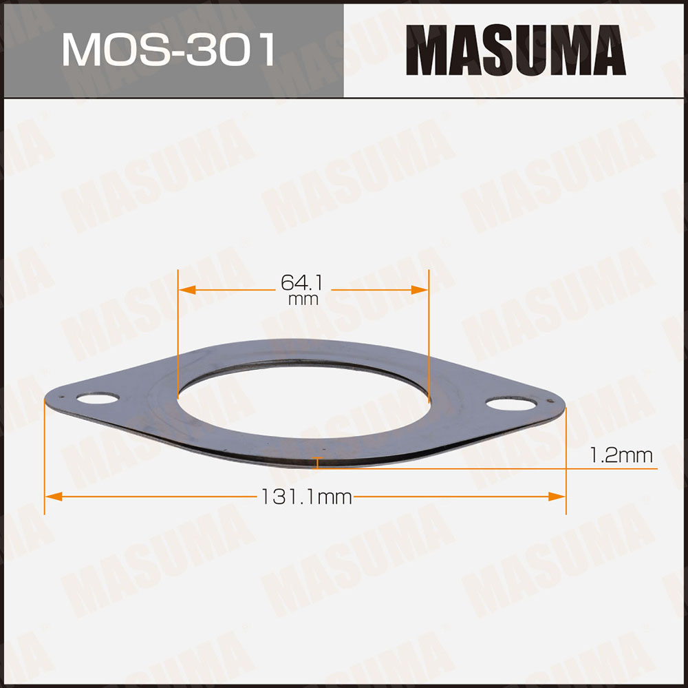 Прокладка глушителя "MASUMA" NISSAN MOS-301