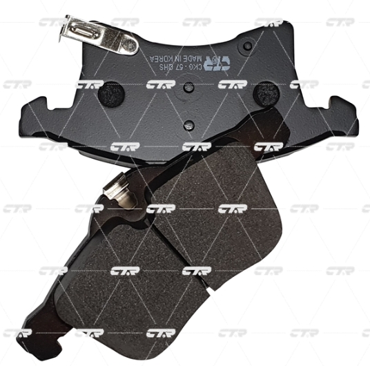 Колодки тормозные "CTR" передние дисковые OPEL/CHEVROLET GK0302