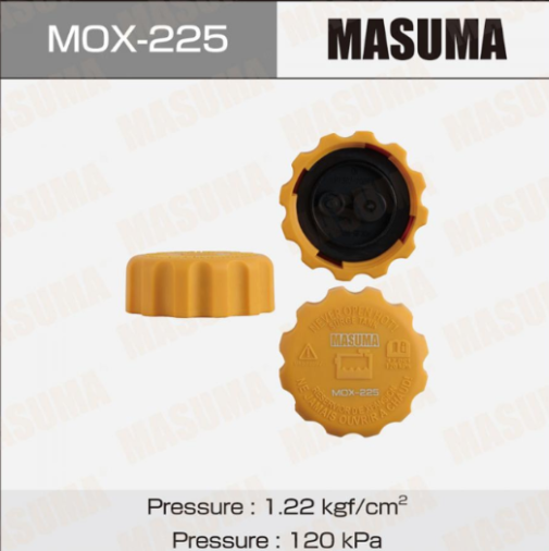 Крышка расширительного бачка "MASUMA" Chevrolet Aveo T200/T250/Lacetti 03-08/Lanos 97-/Daewo MOX-225
