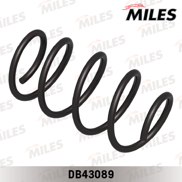 Пружины подвески "MILES" передние (2шт) HYUNDAI SOLARIS/KIA RIO DB43089