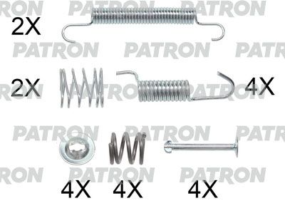Комплект установочный "PATRON" барабанных колодок HYUNDAI SONATA  PSRK0235